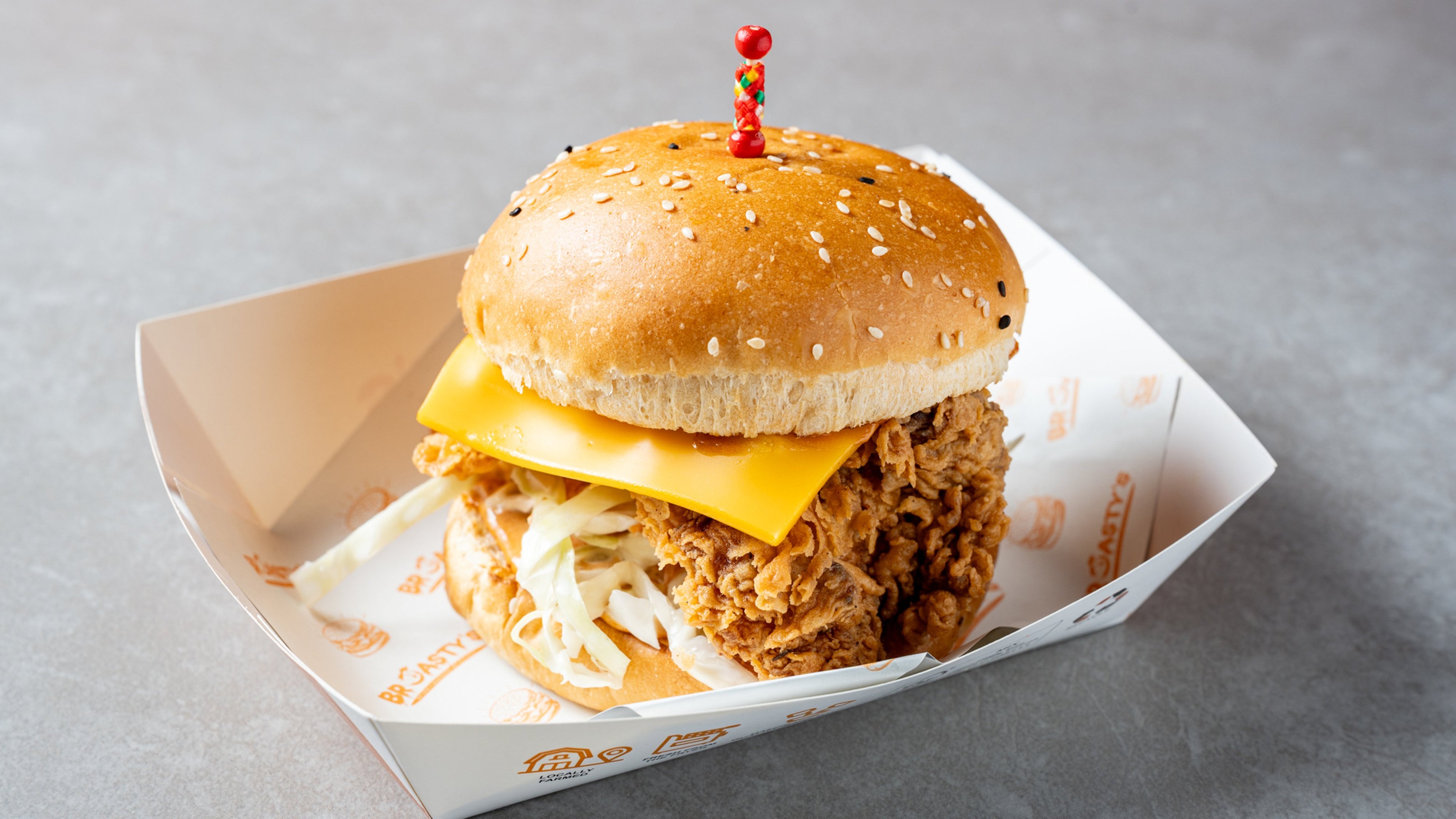 Broasty's Crunch Burger