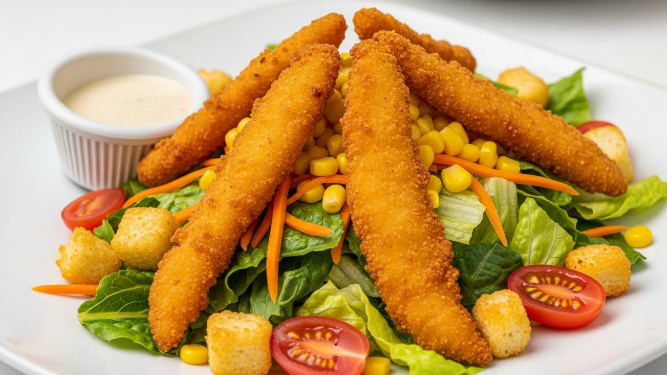 Crispy Chicken Salad