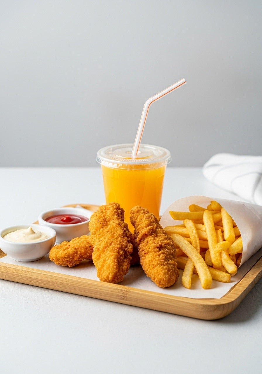 3 Tenders with Fries & Juice